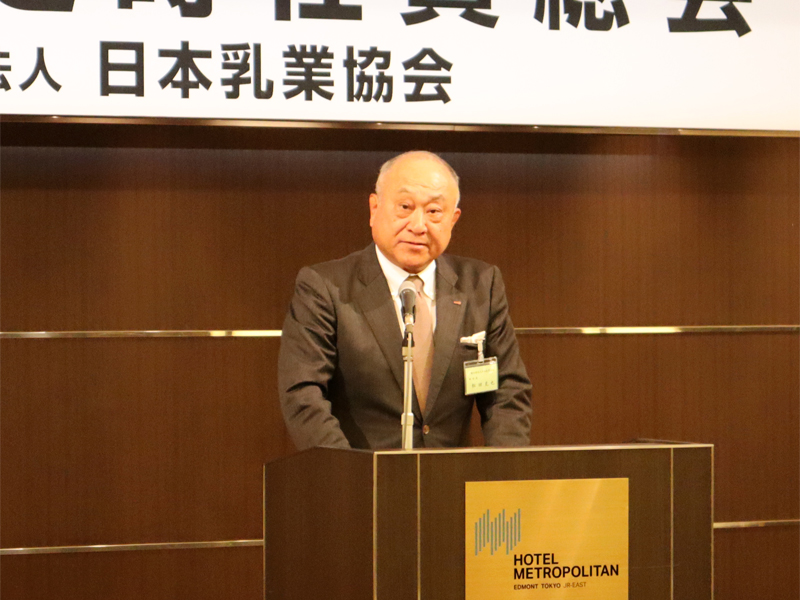 定時社員総会 松田会長 挨拶