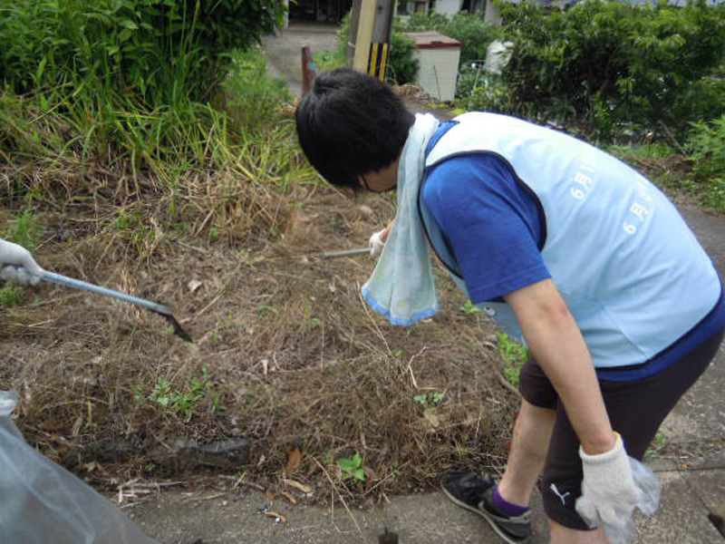 全国一斉清掃活動にチャレンジ！ 当日の様子