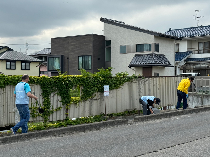 全国一斉清掃活動にチャレンジ！ 当日の様子