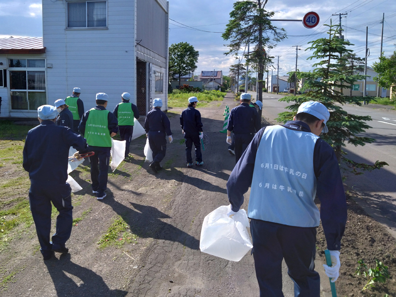 全国一斉清掃活動にチャレンジ！ 当日の様子