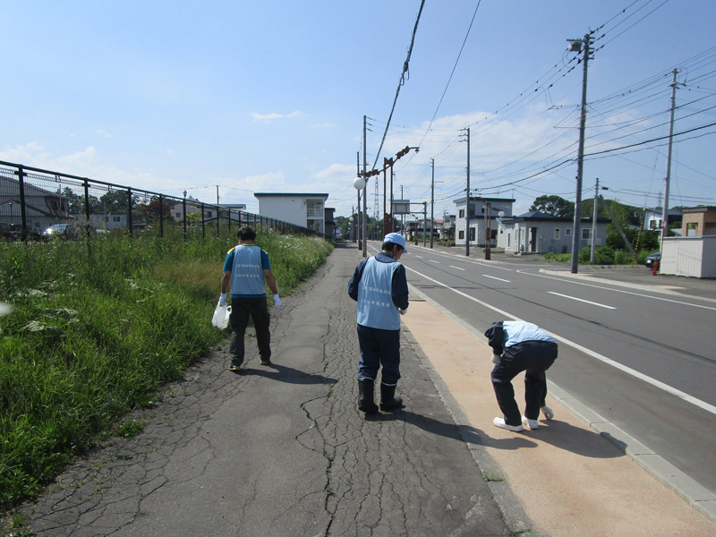 全国一斉清掃活動にチャレンジ！ 当日の様子