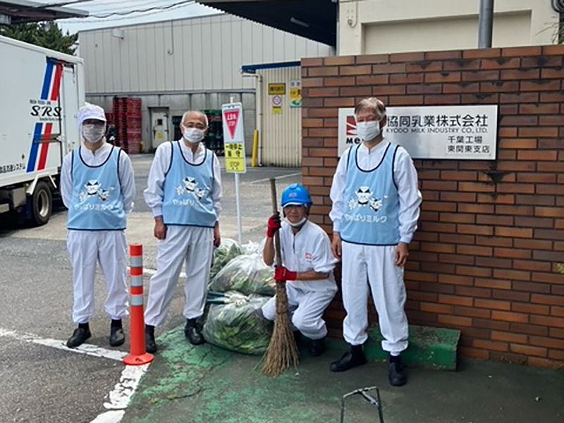 全国一斉清掃活動にチャレンジ！ 当日の様子