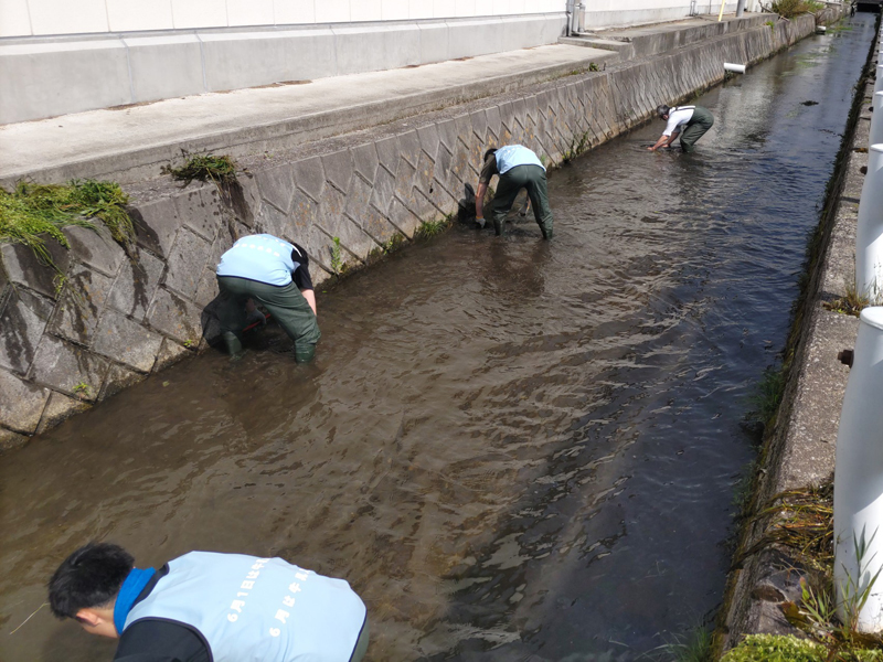 全国一斉清掃活動にチャレンジ！ 当日の様子