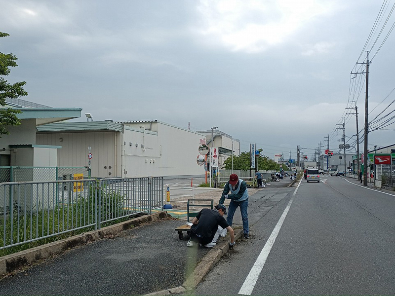 全国一斉清掃活動にチャレンジ！ 当日の様子