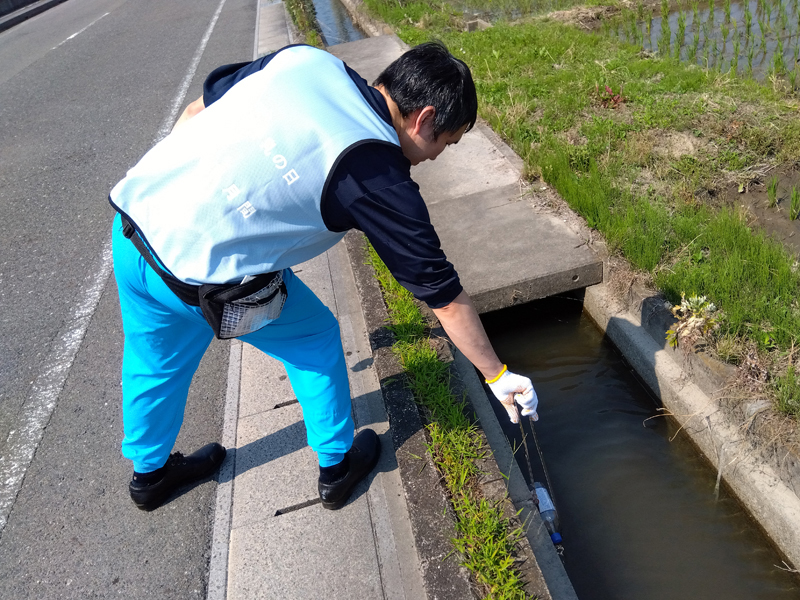 全国一斉清掃活動にチャレンジ！ 当日の様子