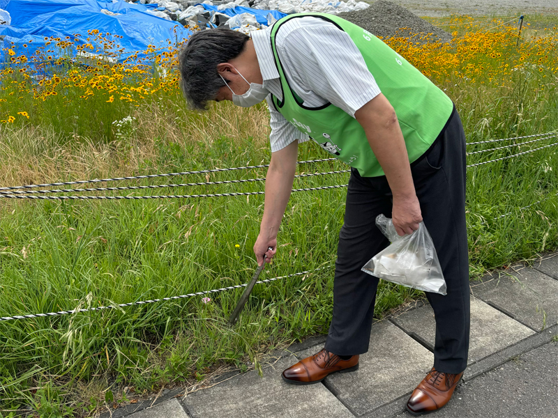 全国一斉清掃活動にチャレンジ！ 当日の様子