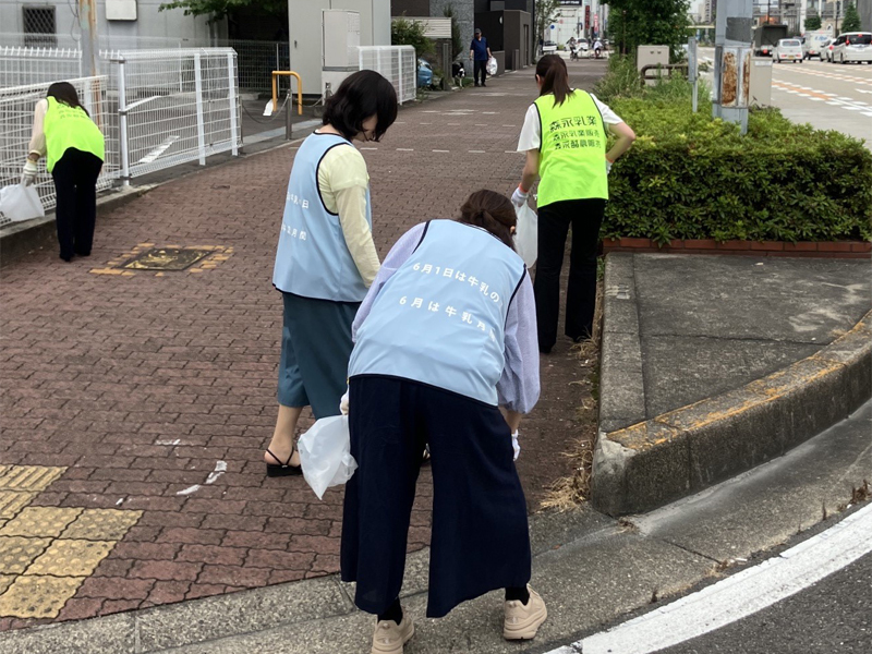 全国一斉清掃活動にチャレンジ！ 当日の様子