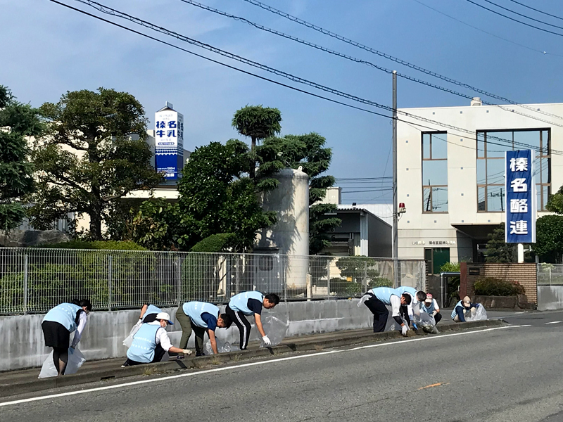 全国一斉清掃活動にチャレンジ！ 当日の様子