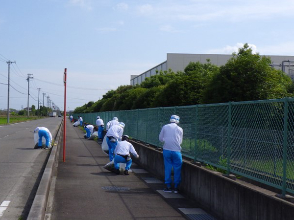 全国一斉清掃活動にチャレンジ！ 当日の様子